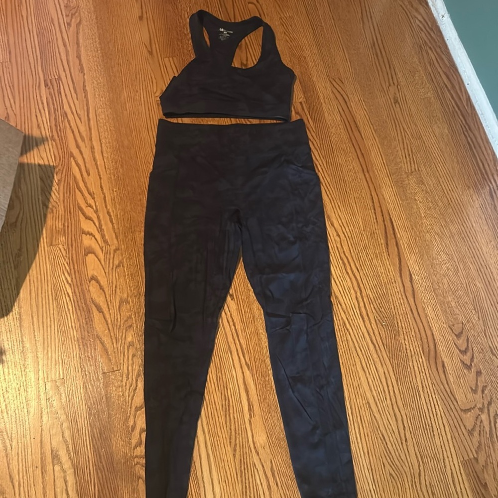 All Access Black Camo Workout Set